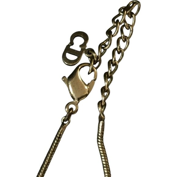 975150BR (S1) Christian Dior Necklace Gold Metal - Picture 5 of 8